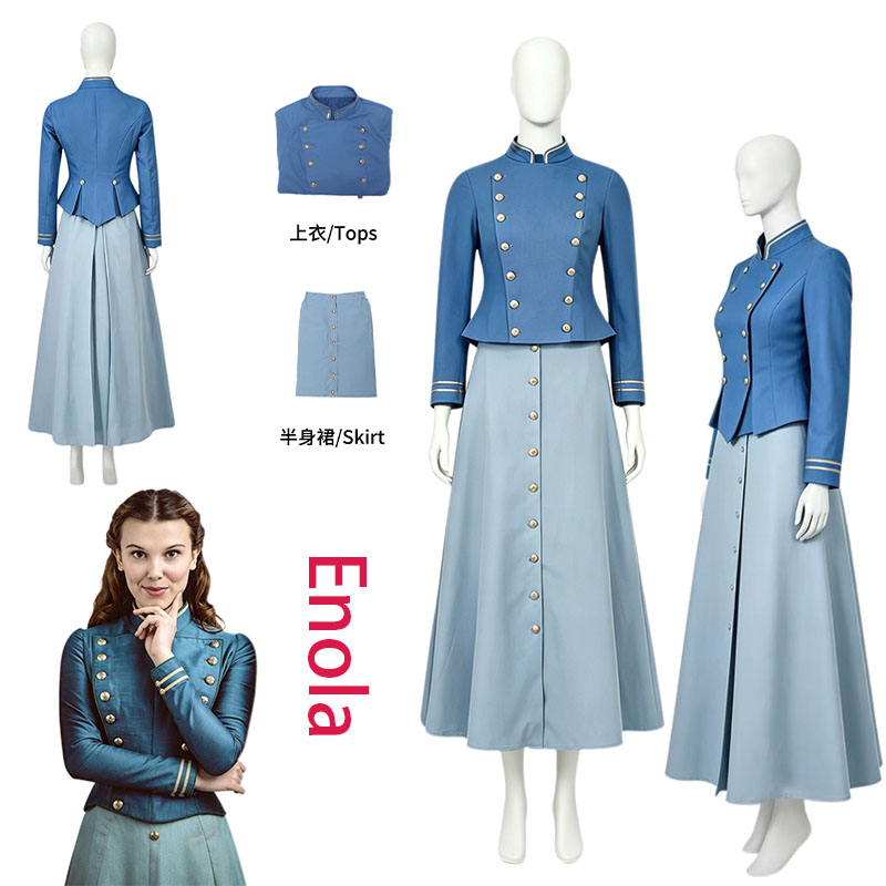 Prop De Cosplay - WHH Movie Enola Cosplay Costume Holmes