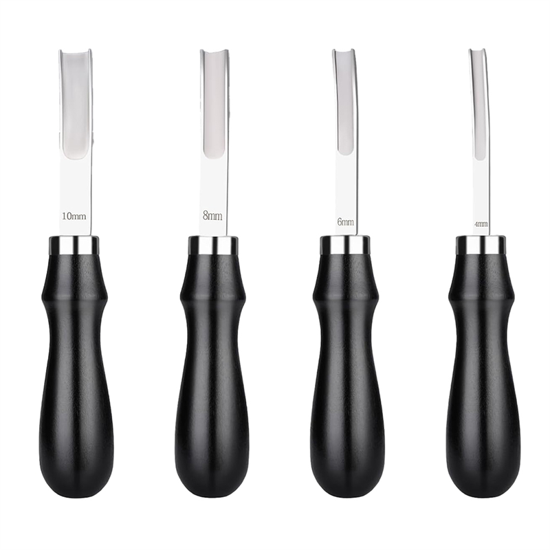 AA51 4 Size Leather Edge Bevel - Craft Knife Set 评论和价格