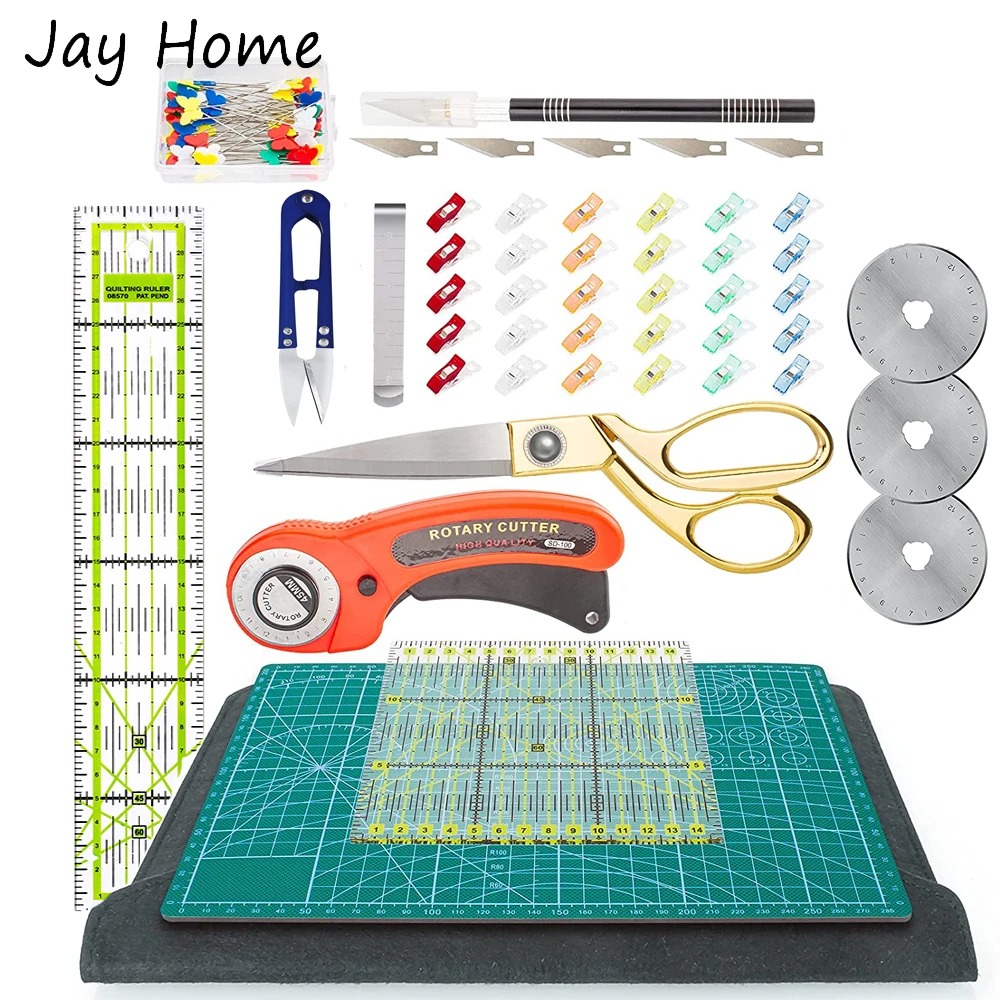 42PCS Rotary Cutter Set 45mm F - Craft Knife Set 评论和价格