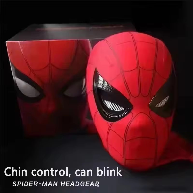 Spider-Man Headgear With Movab - Cosplay Prop Display 评论和价格