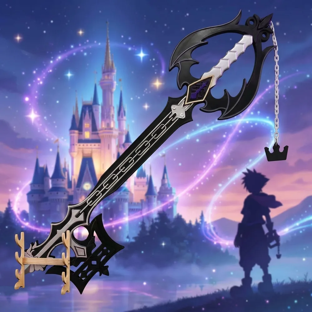 Kingdom Hearts 42in 108cm Blac - Keyblade Cosplay Prop 评论和价格