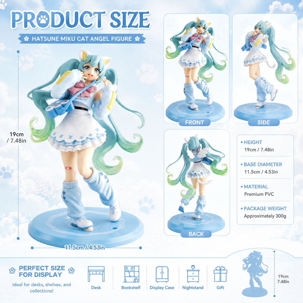Hatsune Miku Cat Angel Figure  - Good Smile Company Pop Up Parade 评论和价格