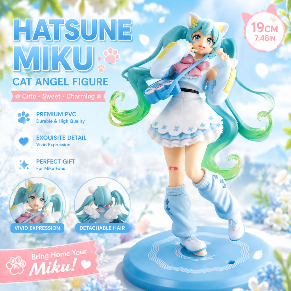 Hatsune Miku Cat Angel Figure  - Good Smile Company Pop Up Parade 评论和价格