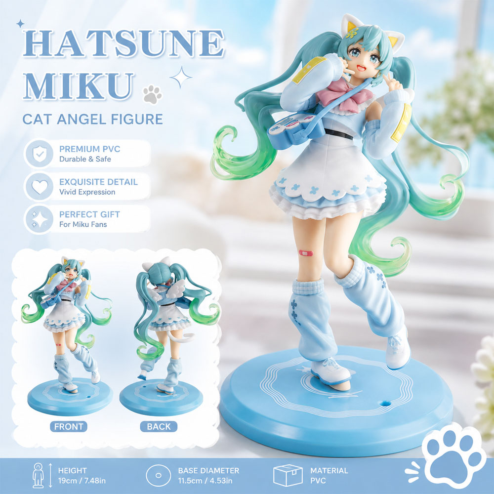 Hatsune Miku Cat Angel Figure  - Good Smile Company Pop Up Parade 评论和价格