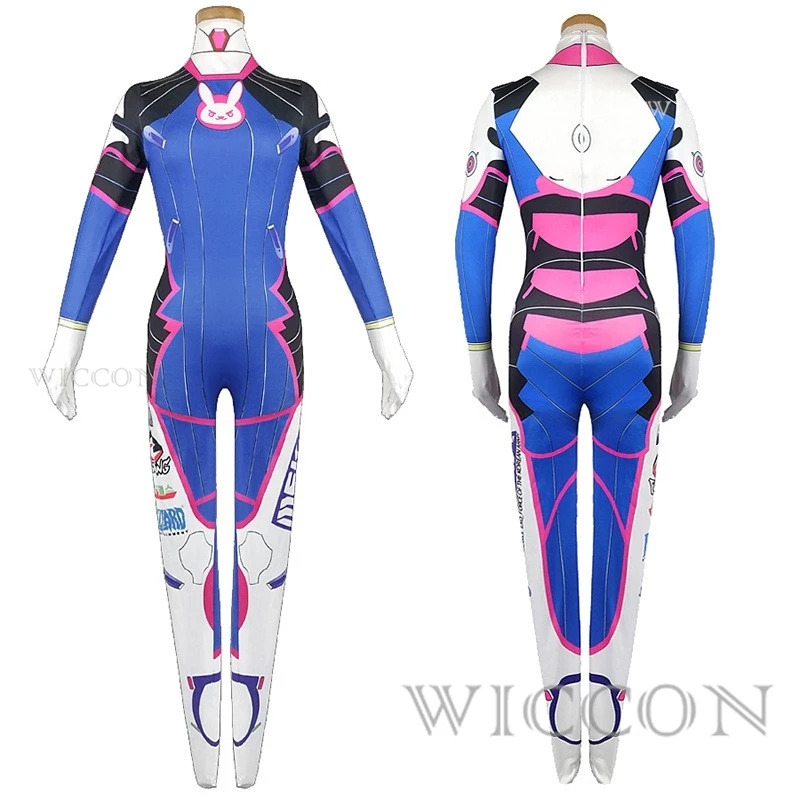 2025 Anime Woman Jumpsuit Tigh - Dva Cosplay Prop 评论和价格