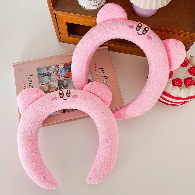 Lovely Pink Kirby Plush Hair H - Cosplay Floating Prop 评论和价格