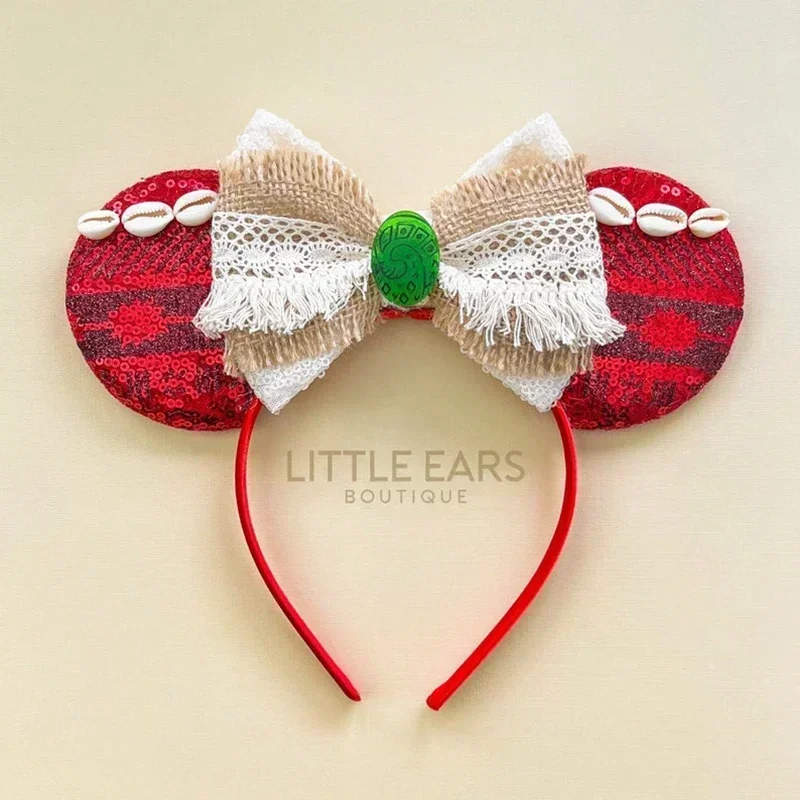 Disney Moana 2 Ear Headband fo - Cosplay Prop Bow 评论和价格